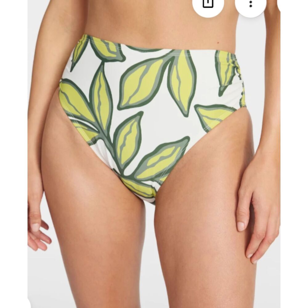 Time and Tru Women's Side Shirred Bikini Bottoms XL